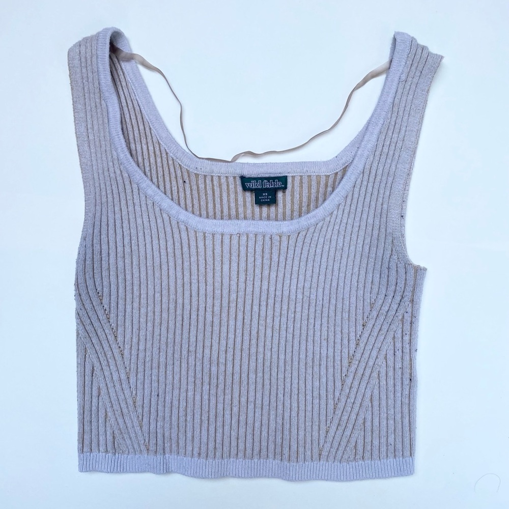 Ribbed Knit Tank Top